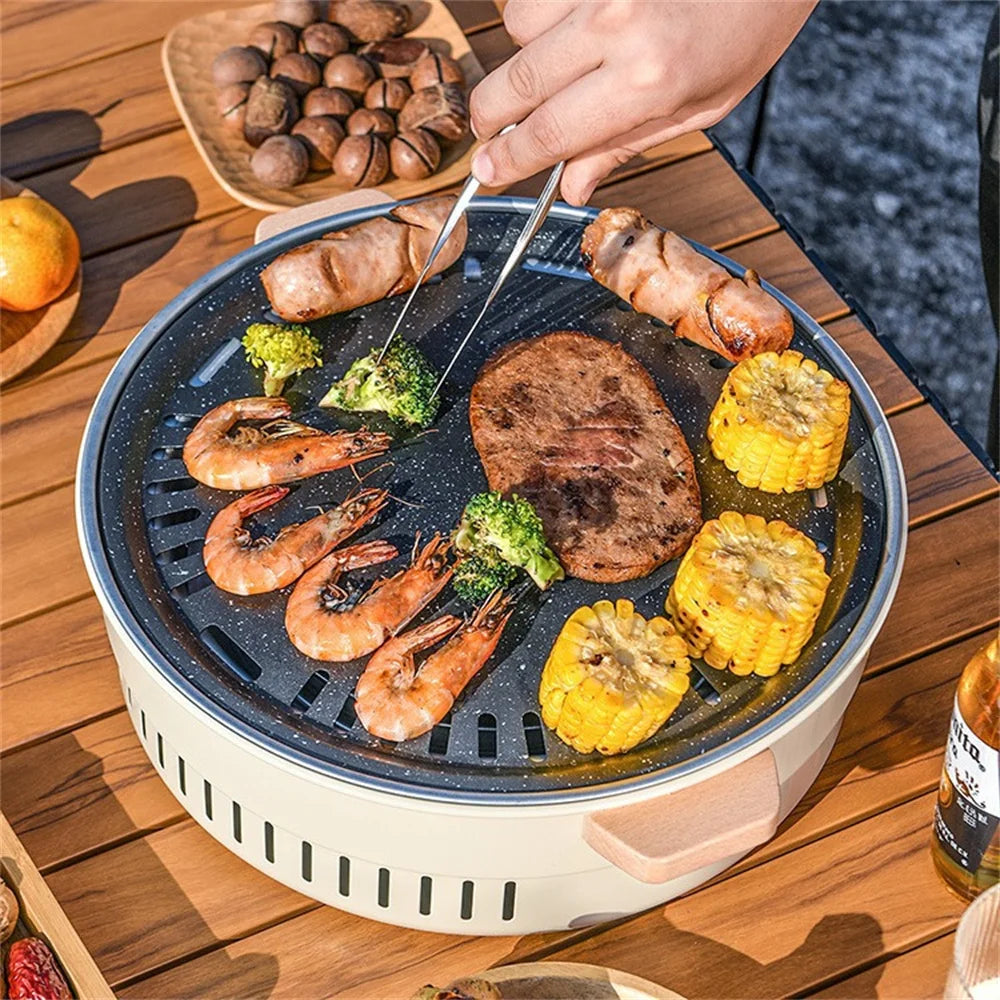 Smokeless BBQ Grill